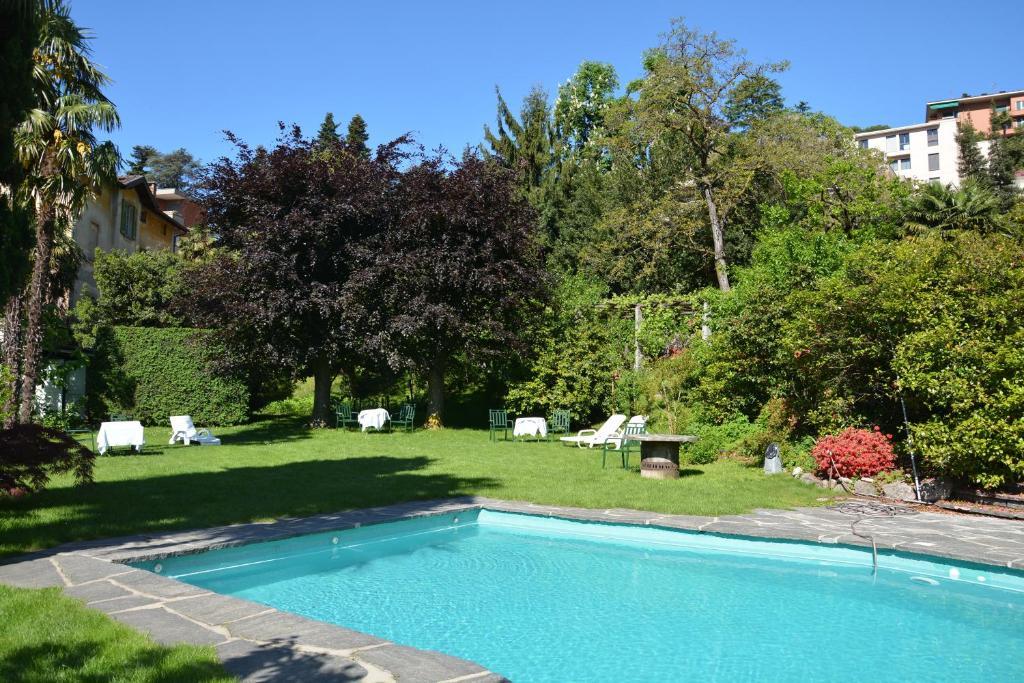 Hotel Villa Selva Lugano Exterior foto